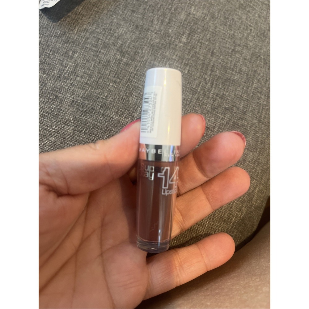 MAYBELLINE 045 LASTING CHESTNUT SuperStay 14 Hour Lipstick *Rare*
